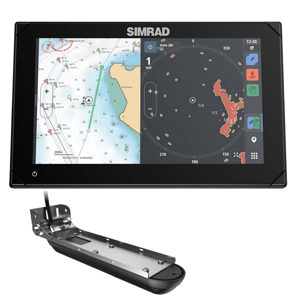 Simrad GPS - Fishfinder Combos Simrad NSX 3009 9" Combo Chartplotter  Fishfinder w/Active Imaging 3-in-1 Transducer [000-15366-001]
