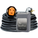 SmartPlug Accessories SmartPlug RV Kit 30 Amp 30 Dual Configuration Cordset - Black (SPX X Park Power)  Non Metallic Inlet - Gray [R30303BM30PG]