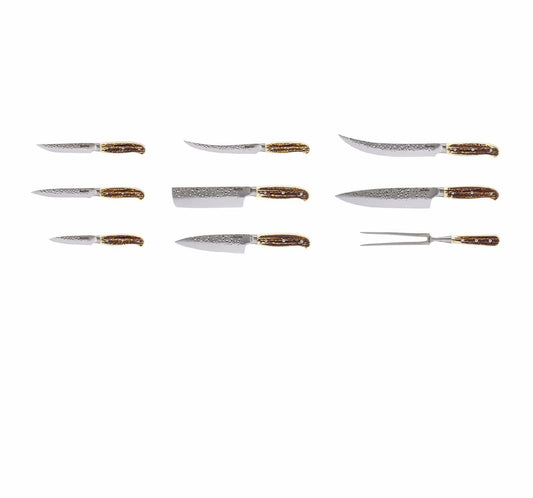 Smith's Houseware : Kitchen - Knives Smith Smiths Cabin and Lodge Cutlery 15-PCS Block Set