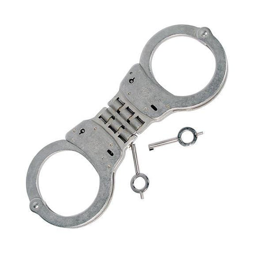 Smith & Wesson Public Safety/L.E. : Handcuffs & Accessories Smith and Wesson Model 300 Hinged Standard Handcuff Nickel