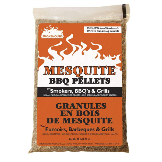 Smokehouse Products Camping & Outdoor : Accessories Smokehouse BBQ Pellets 20lb Bag Mesquite