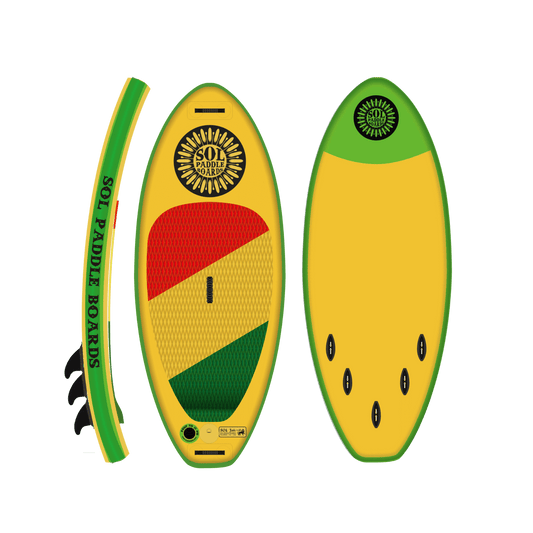 SOL Paddleboards Paddle Board SOLjah Inflatable Paddle Board - Classic
