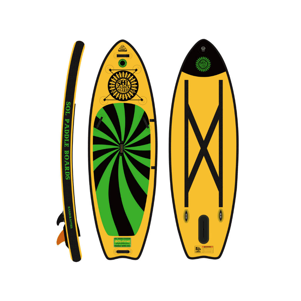 SOL Paddleboards Paddle Board SOLshine Inflatable Paddle Board - Carbon GalaXy