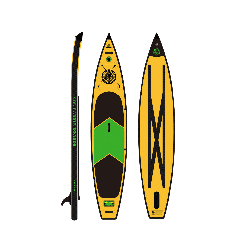 SOL Paddleboards Paddle Board SOLsonic Inflatable Paddle Board - Carbon GalaXy