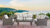 South Sea Outdoor Living Conversation Set South Sea Rattan - New Java Seating | 5 Piece Outdoor Conversation Set | 73400