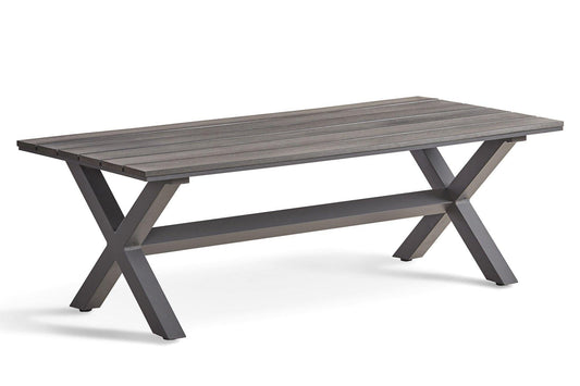 South Sea Outdoor Living Outdoor Coffee Table Kingston X-Base Coffee Table by South Sea Outdoor Living - 73244
