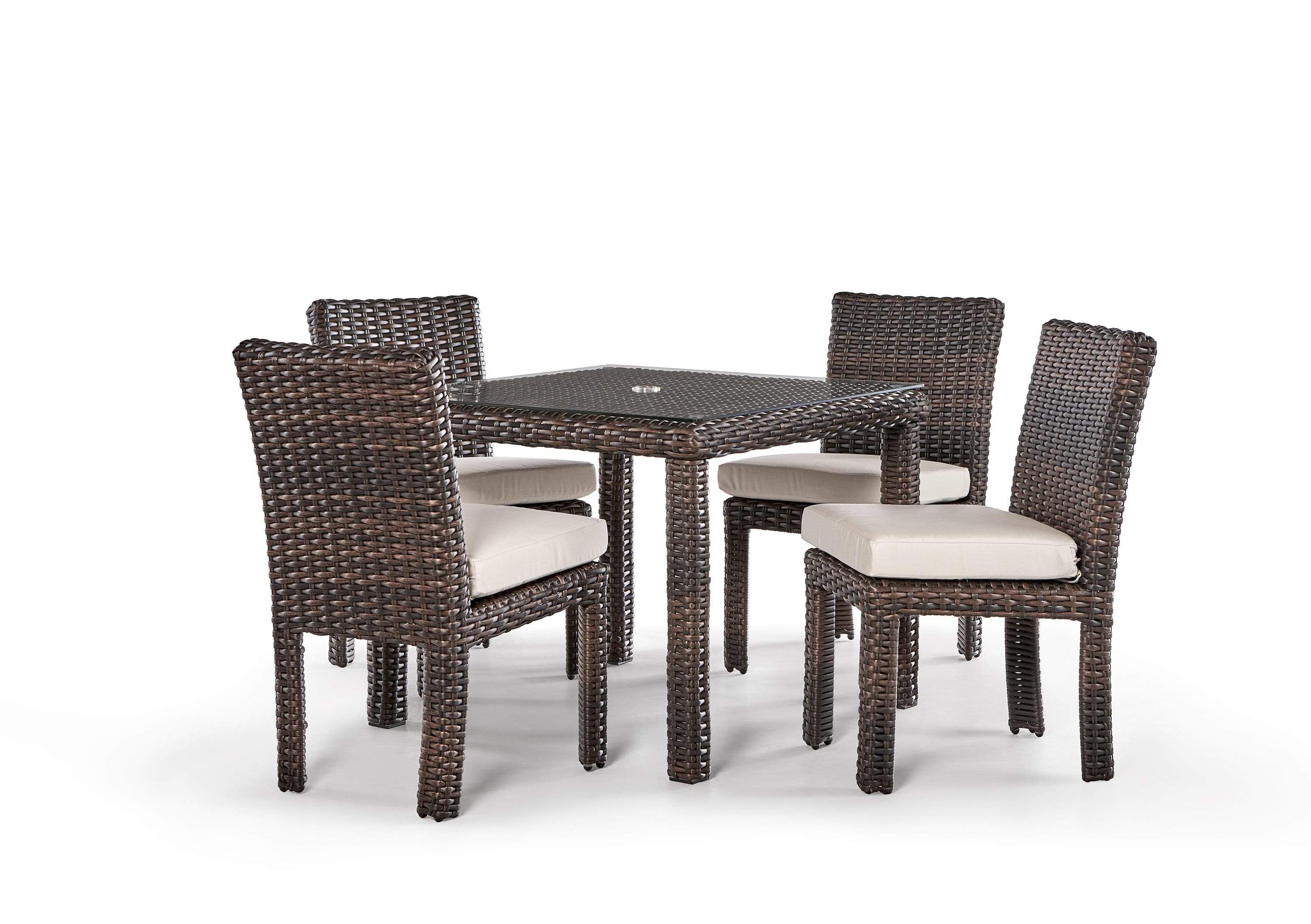 South Sea Outdoor Living Outdoor Dining Table Default Color / Tobacco brown TOB St. Tropez Square Dining Table