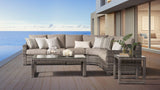 South Sea Outdoor Living Outdoor Furniture New Java One-Arm Loveseat Right Side Facing