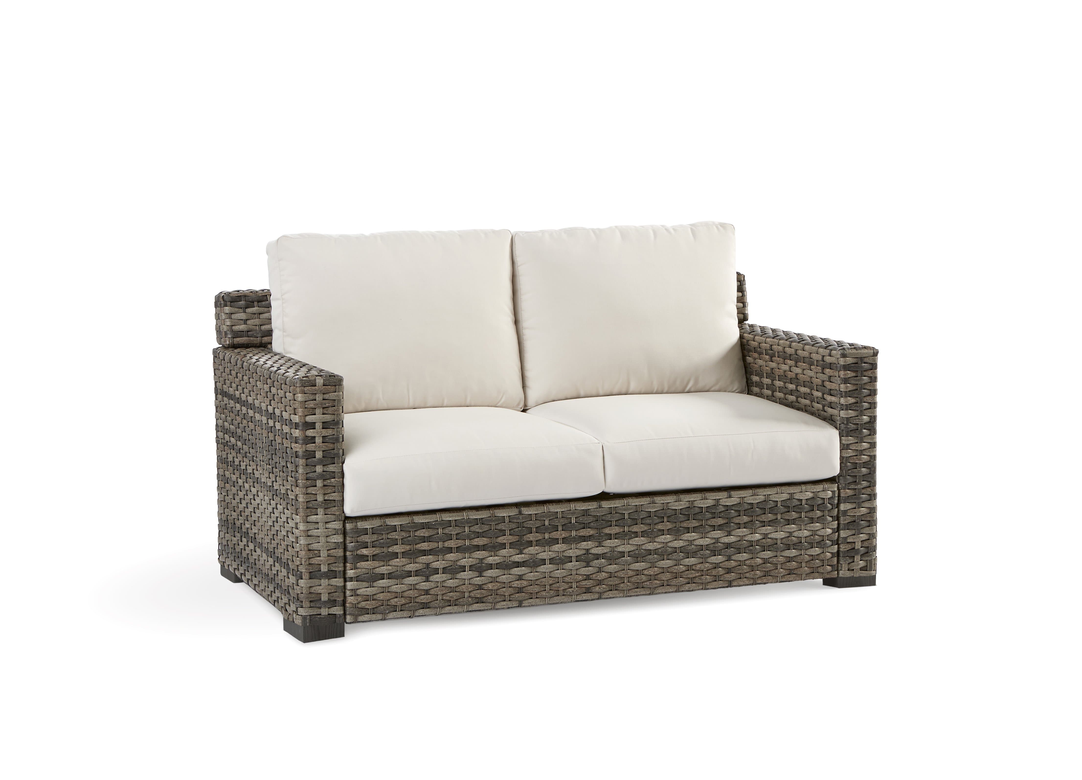 South Sea Outdoor Living Outdoor Furniture New Java Patio Loveseat With Cushion