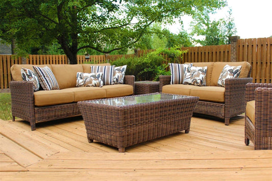 South Sea Outdoor Living Outdoor Furniture South Sea Rattan - Del Ray Loveseat - 76602