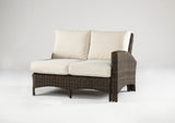 South Sea Outdoor Living Outdoor Furniture South Sea Rattan - Panama One Arm Loveseat Right-Side Facing - 78472