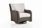 South Sea Outdoor Living Outdoor Furniture South Sea Rattan - St. Tropez Swivel Glider| Tobacco | 79305