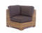 South Sea Outdoor Living Outdoor Modular Java Sectional Corner Piece by South Sea Outdoor Living - 79253