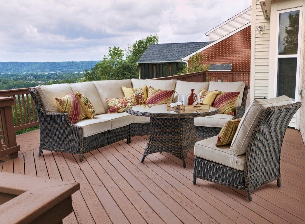 South Sea Outdoor Living Outdoor Sectional Component South Sea Rattan - Barrington Sectional Armless Piece - 77752