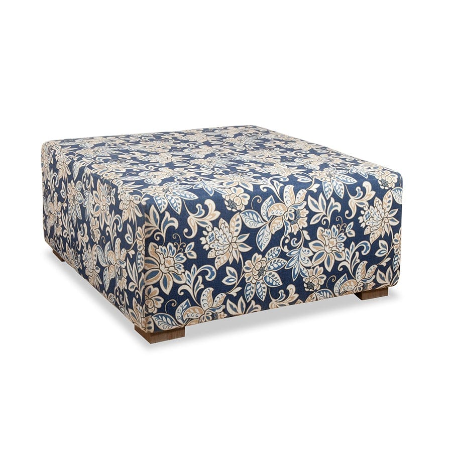 South Sea Outdoor Living Outdoor Sectional Component South Sea Rattan - Large Square Cocktail Ottoman - 72092
