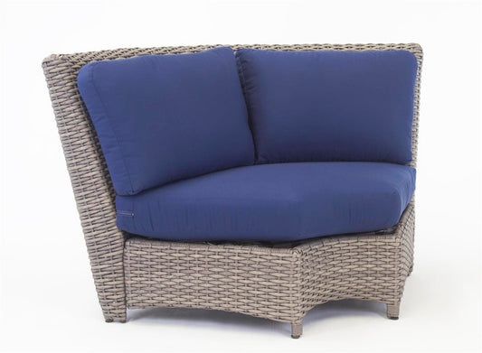South Sea Outdoor Living Outdoor Sectional Component South Sea Rattan - St Tropez Sectional Wedge Corner Piece | 79353
