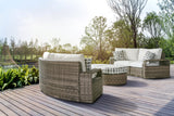 South Sea Outdoor Living Outdoor Sectional Luna Cove Fitted-Back Sectional by South Sea Outdoor Living - 74400