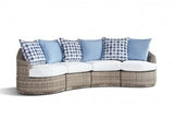 South Sea Outdoor Living Outdoor Sectional Midori Luna Cove Fitted-Back Sectional by South Sea Outdoor Living - 74400