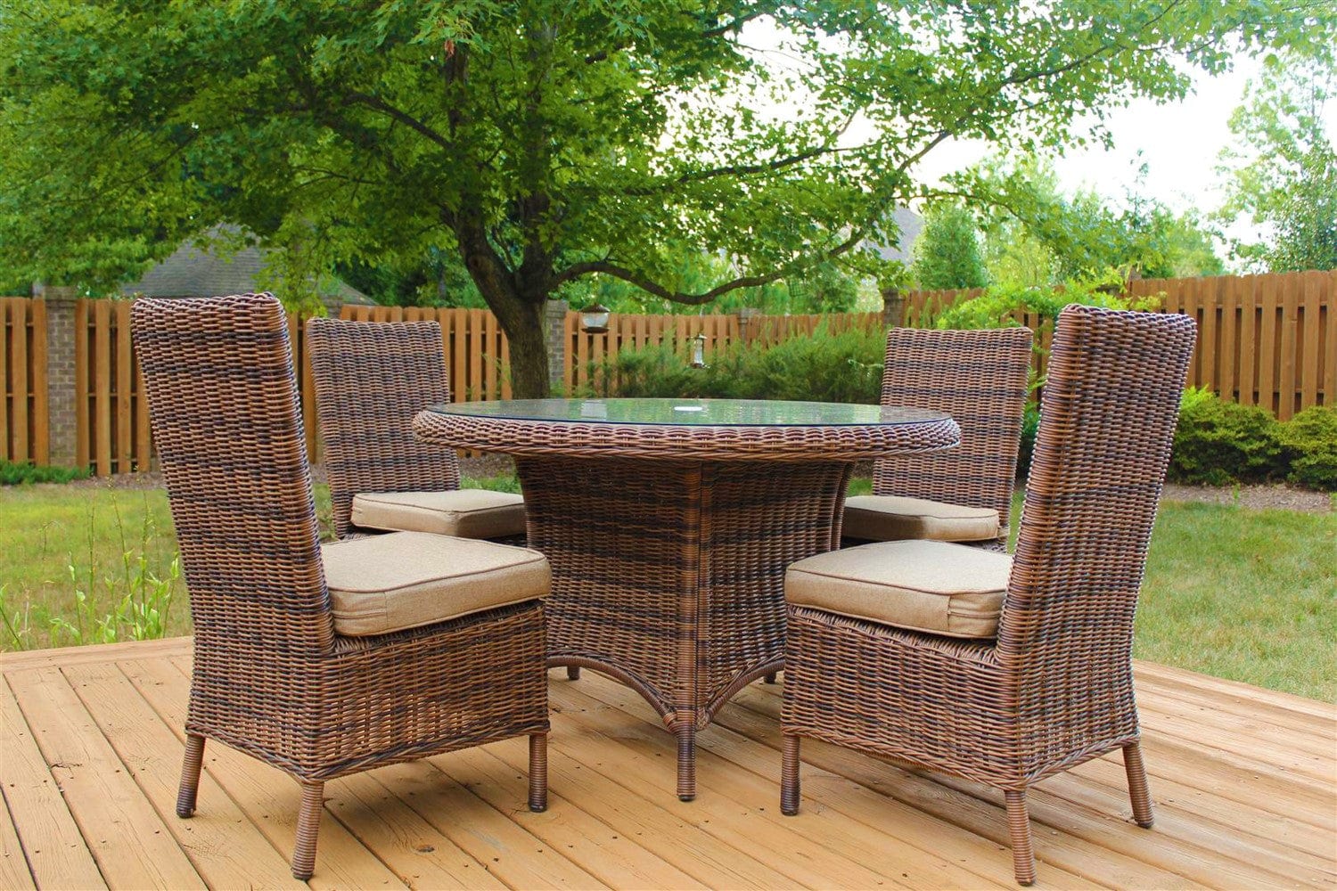 South Sea Outdoor Living Outdoor Sectional South Sea Rattan - Del Ray Dining | 2 Piece Outdoor Dining Set | 76600
