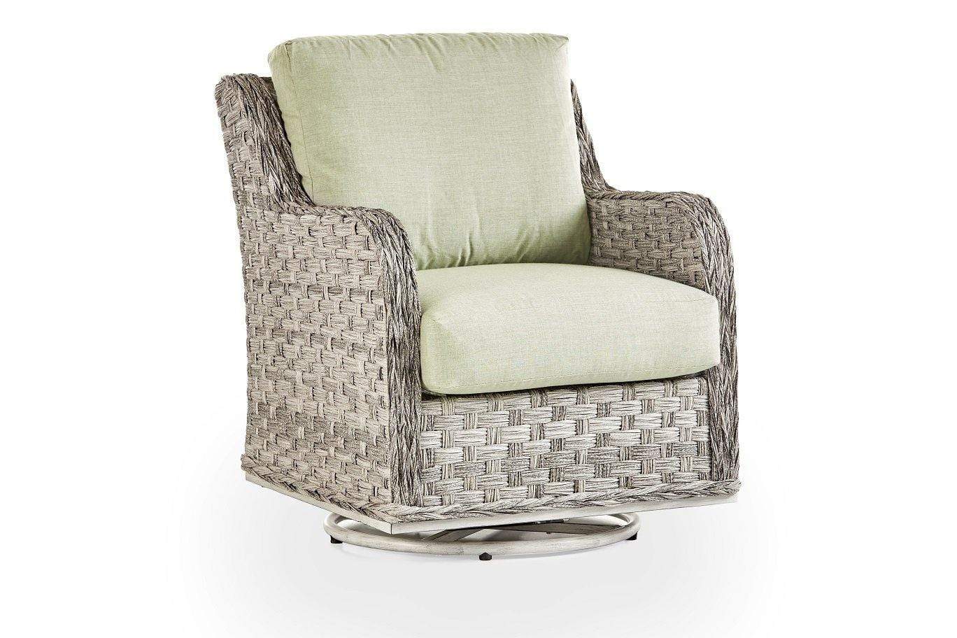 South Sea Outdoor Living Patio Furniture Grand Isle Swivel Glider by South Sea Outdoor Living - 77405