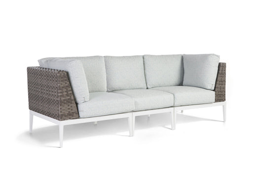 South Sea Outdoor Living Patio Furniture Stevie Settee Style Sofa by South Sea Outdoor Living