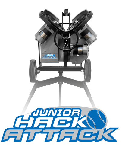 Sport Attack Sport Attack - Junior Hack Attack Baseball Pitching Machine, 90V | 102-1100