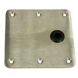 Springfield Marine Seating Springfield KingPin 7" x 7" Offset - Stainless Steel - Square Base (Standard) [1620003]