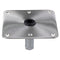 Springfield Marine Seating Springfield KingPin 7" x 7" Stainless Steel Square Base (Threaded) [1630001]