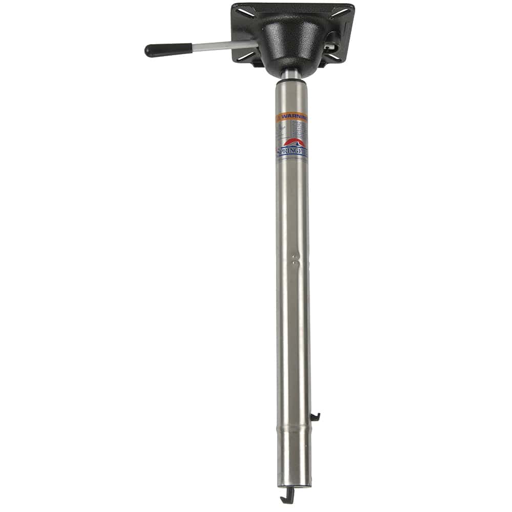 Springfield Marine Seating Springfield Spring-Lock Power-Rise Adjustable Stand-Up Post - Stainless Steel [1642008]