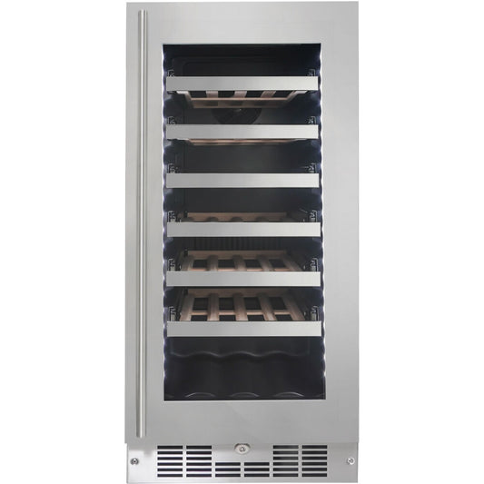 Danby - Silhouette 28 Bottle Integrated Wine Cooler, 15" Wide Chassis - SPRWC031D1SS