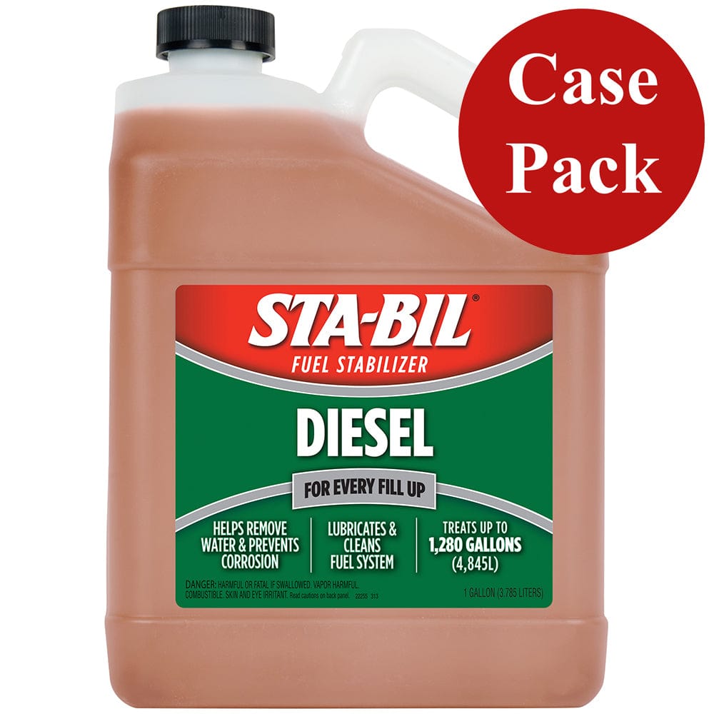 STA-BIL Cleaning STA-BIL Diesel Formula Fuel Stabilizer  Performance Improver - 1 Gallon *Case of 4* [22255CASE]