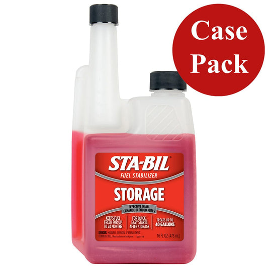 STA-BIL Cleaning STA-BIL Fuel Stabilizer - 16oz *Case of 12* [22207CASE]