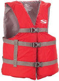 STEARNS Water Sports > Personal Flotation (PFDs) CLASSIC VEST ADULT UNVR RED STEARNS - CLASSIC VEST ADULT UNVR RED