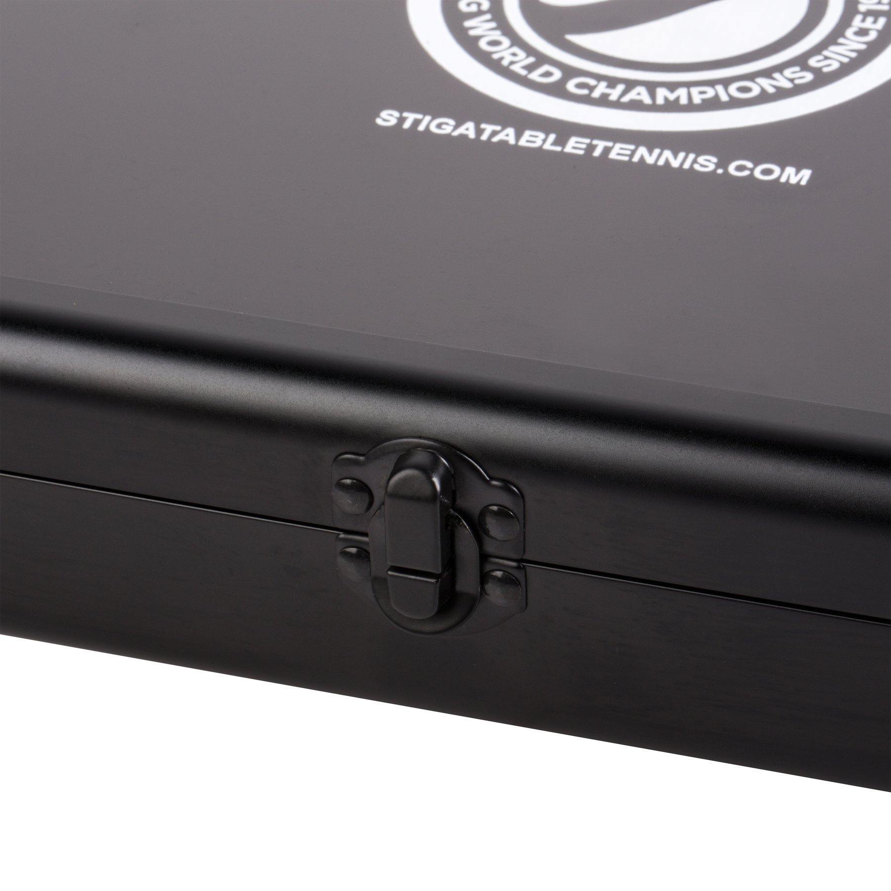 Stiga Table Tennis STIGA - Aluminum Table Tennis Racket Hard Case - T1578