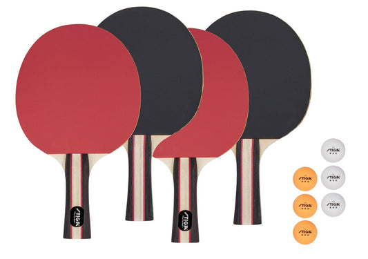 Stiga Table Tennis STIGA - Performance Table Tennis Set (4 player set) - T1365