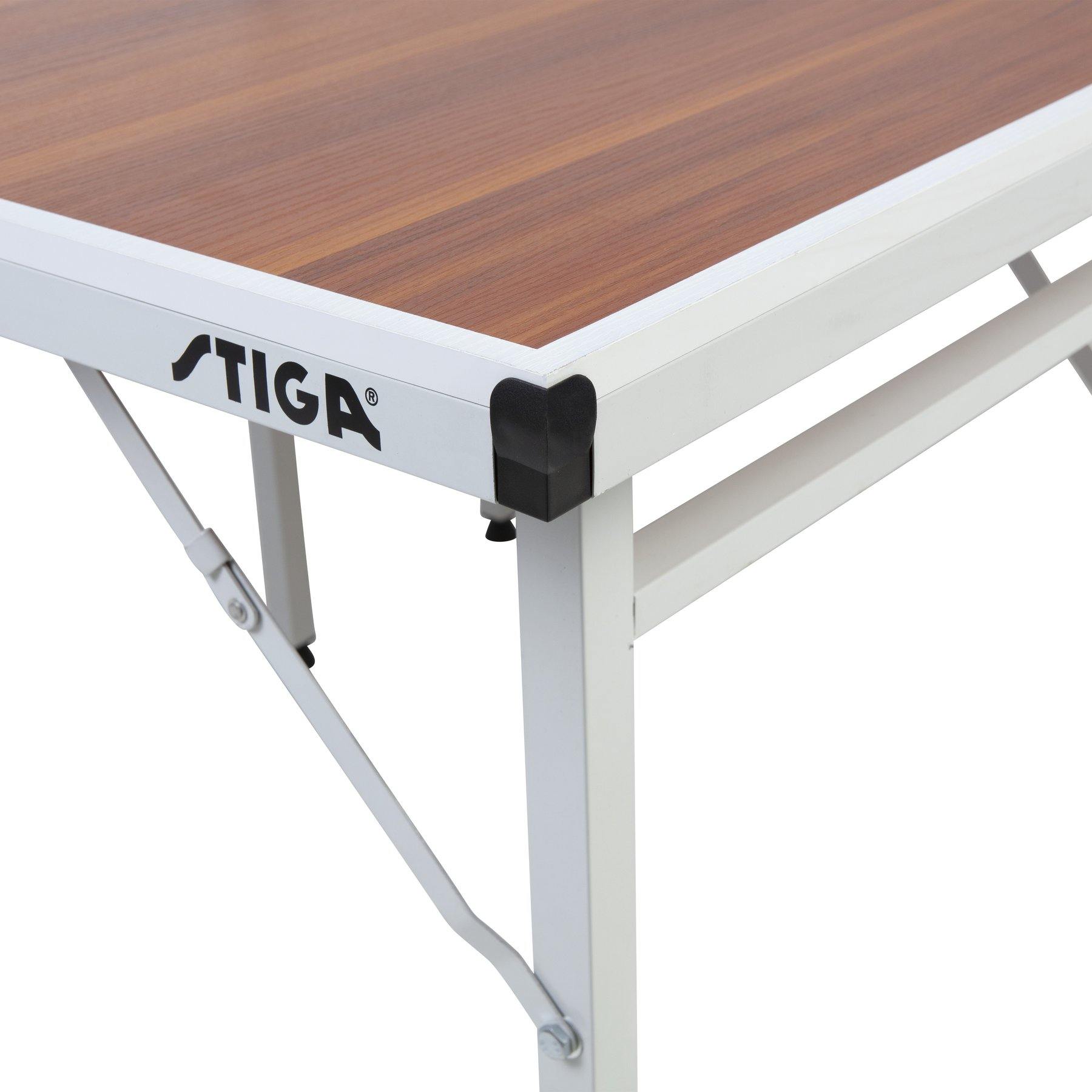 Stiga Table Tennis STIGA - Space Saver Table Tennis Table - Woodgrain - T8460-2W