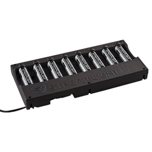 Streamlight Lights : Accessories Streamlight 18650 8 Bank Charger 120V 100V AC w 8 Batteries