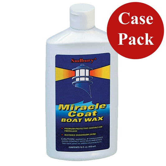 Sudbury Cleaning Sudbury Miracle Coat Boat Wax - 16oz Liquid - *Case of 6* [412CASE]