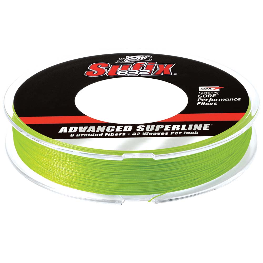 Sufix Lines & Leaders Sufix 832 Advanced Superline Braid - 8lb - Neon Lime - 150 yds [660-008L]