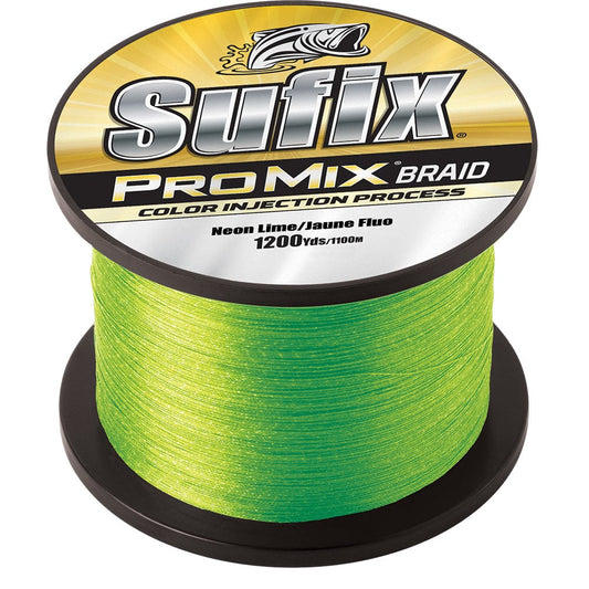 Sufix Lines & Leaders Sufix ProMix Braid - 10lb - Neon Lime - 1200 yds [630-310L]