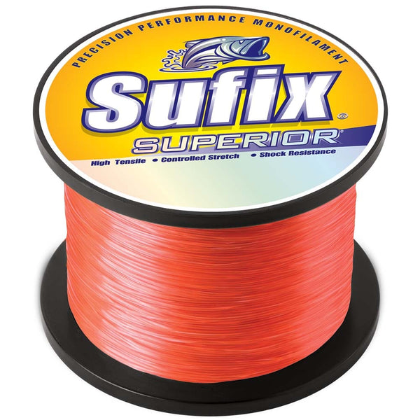 Sufix Superior Neon Fire Monofilament - 8lb - 1720 yds [636-108] –  Recreation Outfitters