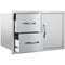 Summerset Grills Combo Units Combo, 33" Stainless Steel - 2-Drawer & Access Door