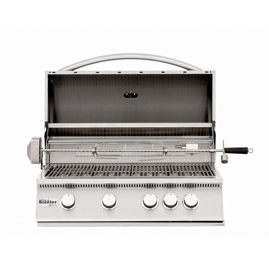 Summerset Grills Grills Sizzler Grill, 32" LP/NG - Built-in