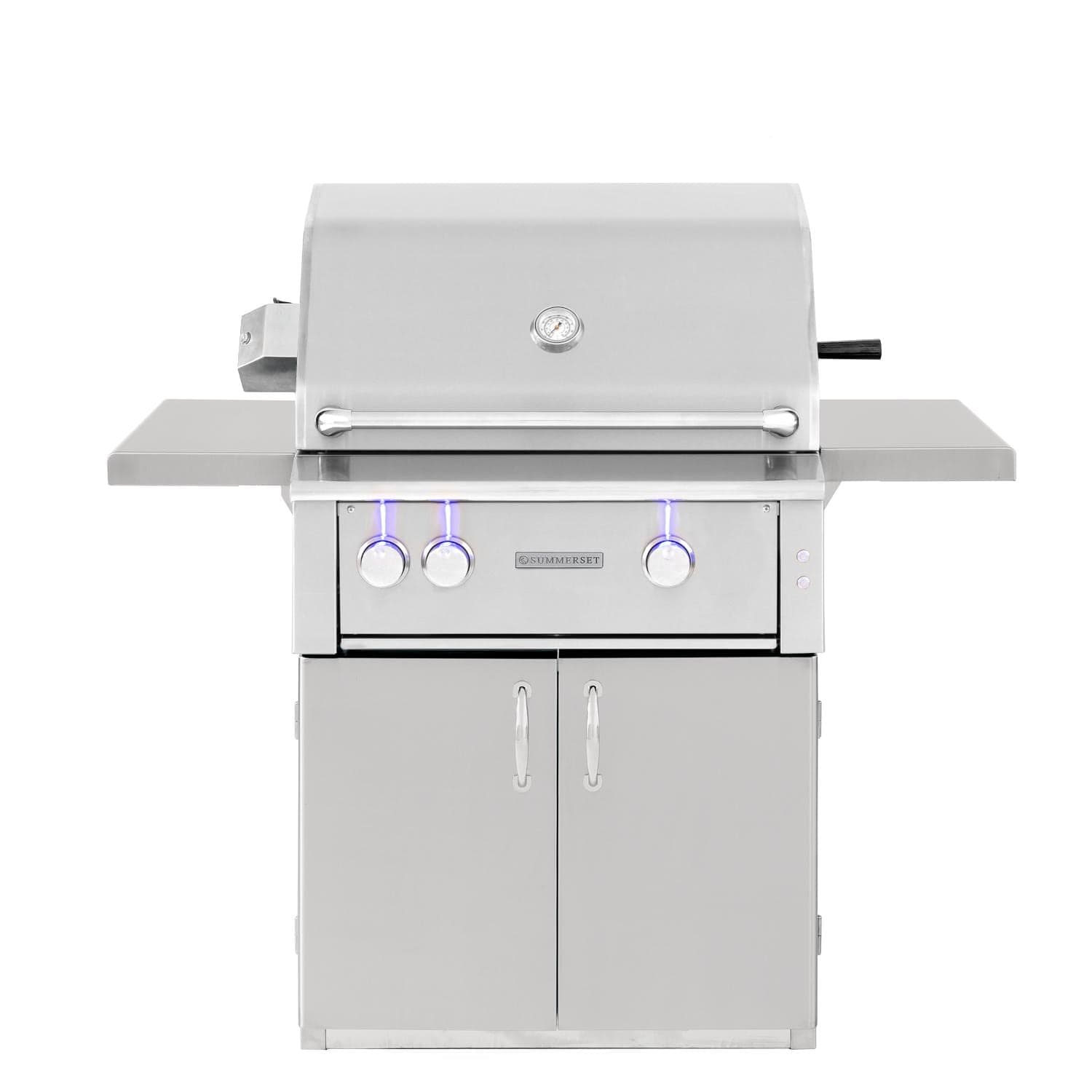 Summerset Grills Luxury Gas Grill Propane Summerset Alturi 30-Inch 2-Burner Free Standing | Natural Gas OR Propane | Gas Grill With Stainless Steel Burners & Rotisserie - ALT30T