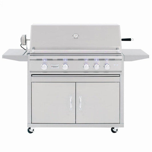 Summerset Grills Premium Gas Grill Propane Summerset TRL 38-Inch 4-Burner | Free Standing | Natural Gas OR Propane | Gas Grill With Rotisserie - TRL38
