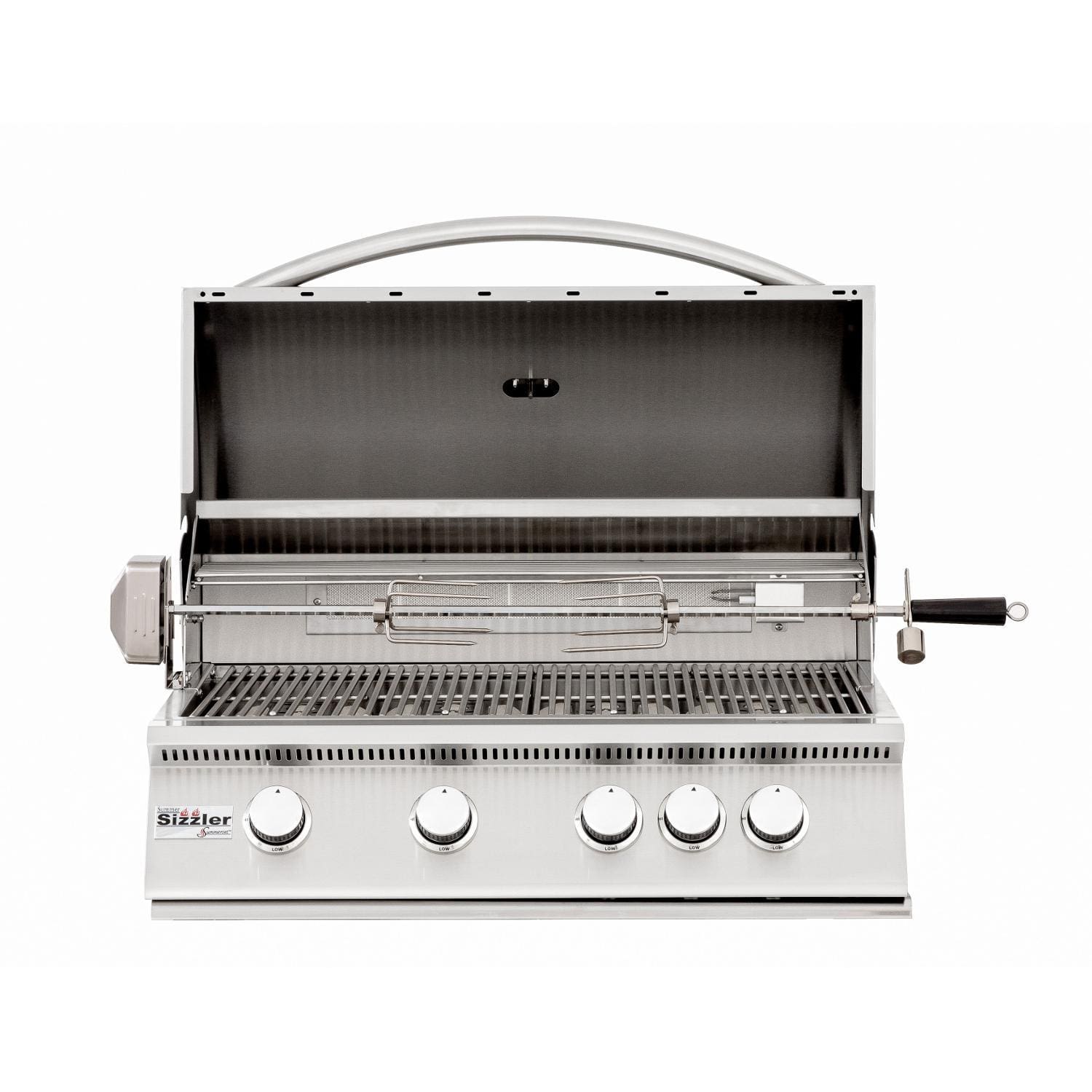 Summerset Grills Premium Gas Grill Summerset Sizzler 32-Inch 4-Burner | Free Standing | Propane OR Natural Gas | Grill With Rear Infrared Burner - SIZ32