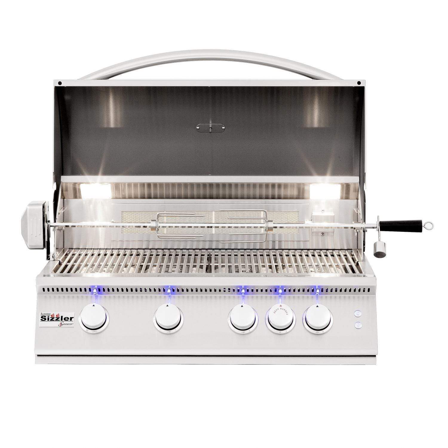 Summerset Grills Premium Gas Grill Summerset Sizzler Pro 32-Inch 4-Burner| Free Standing | Natural Gas OR Propane | Gas Grill With Rear Infrared Burner - SIZPRO32