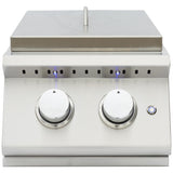 Summerset Grills Side Burners Side Burner LP - Sizzler Pro Double with LED Illumination - Built-in