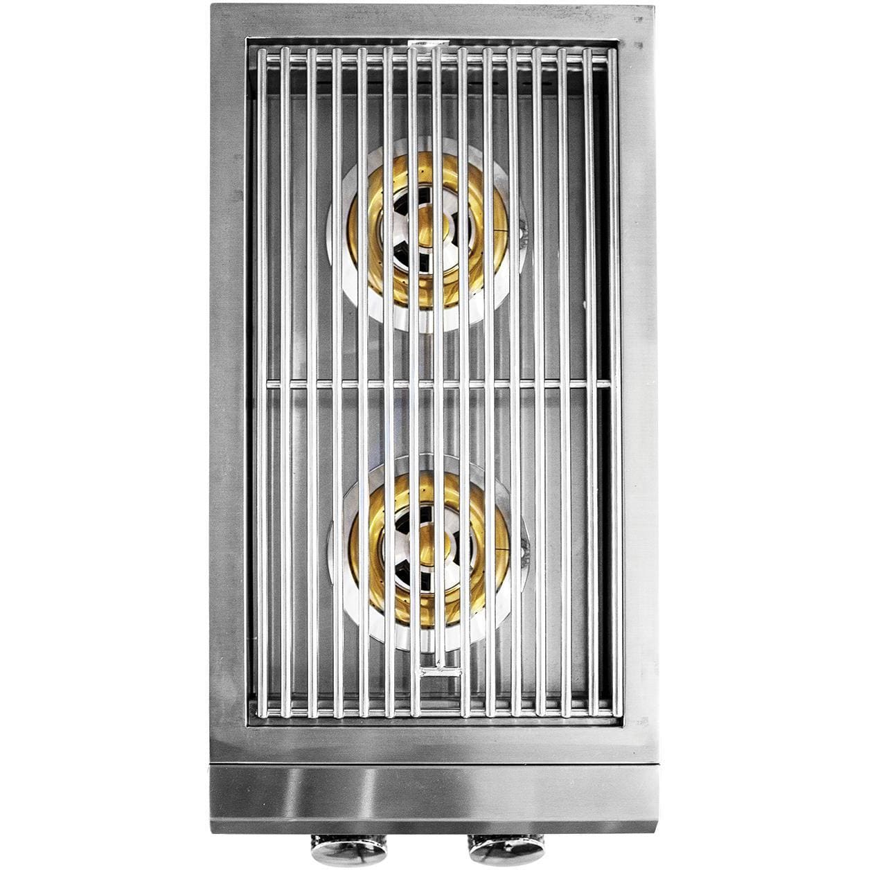 Summerset Grills Side Burners Side Burner LP - Sizzler Pro Double with LED Illumination - Built-in