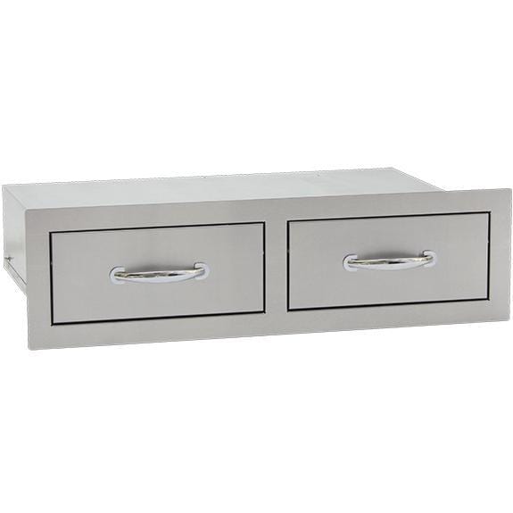 Summerset Grills Storage & Utility Drawers Drawer, Double Horizontal - 32" Stainless Steel
